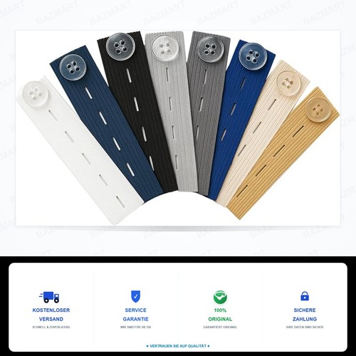 8pcs hosenbunderweiterung set - 8pcs,